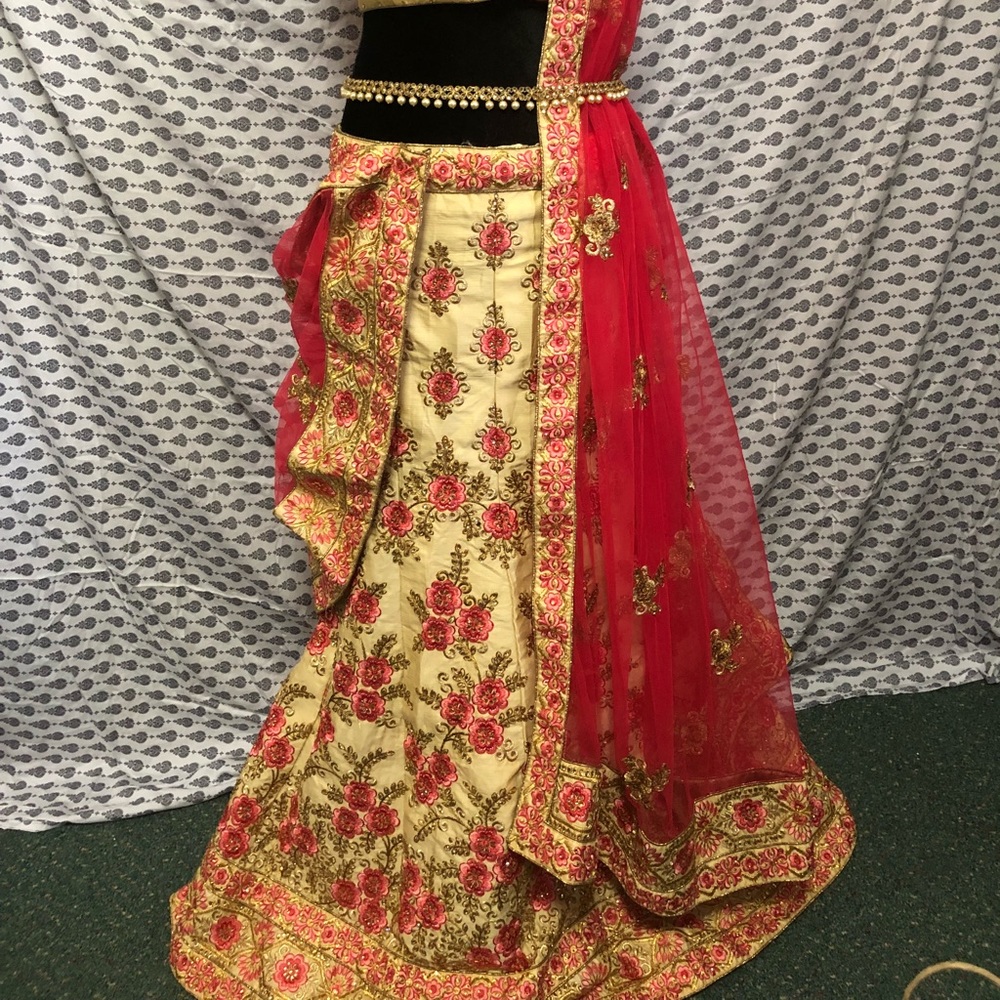 Floral lehenga